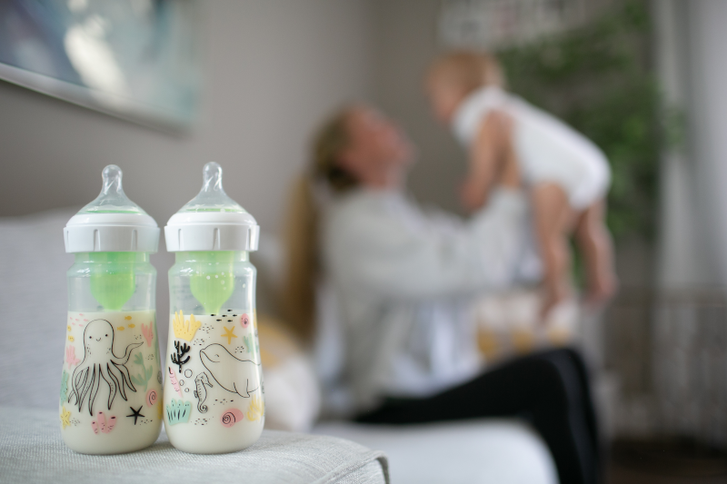 DR BROWNS 270ML WIDE NECK ANTI-COLIC OPTIONS+ BABY BOTTLE, OCEAN, 2-PACK