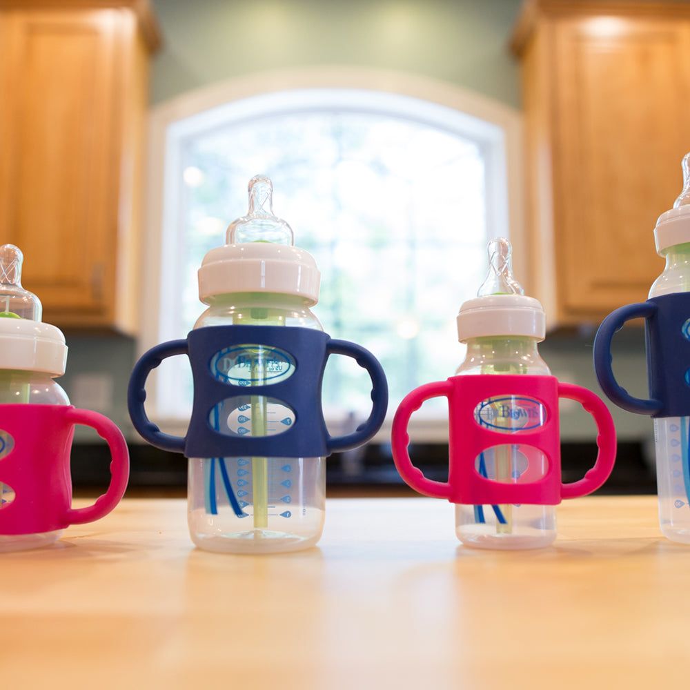 Dr Brown's Narrow Neck Silicone Handles for Feeding Bottle