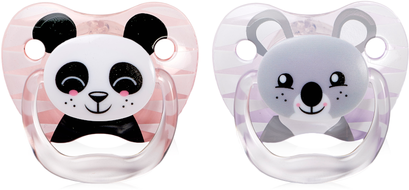 Dr Brown's PreVent Printed Shield Soother, 12 month +, Girl