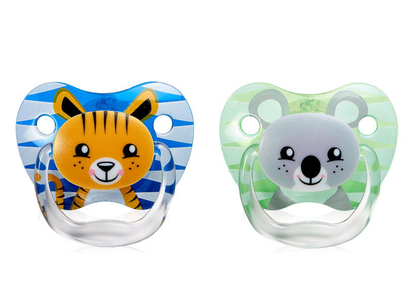 Dr Brown's PreVent Printed Shield Soother, 12 month +, Boy