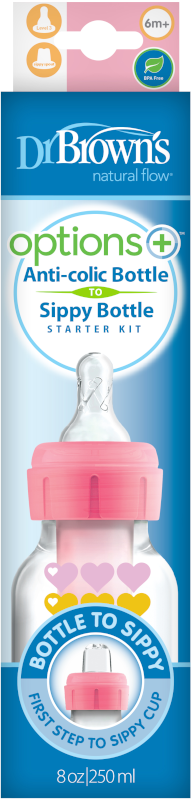 Dr Brown's Options+ Bottle to Sippy Bottle 250ml