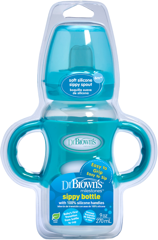 Dr Brown's Options+ Wide Neck Sippy Bottle 270ml