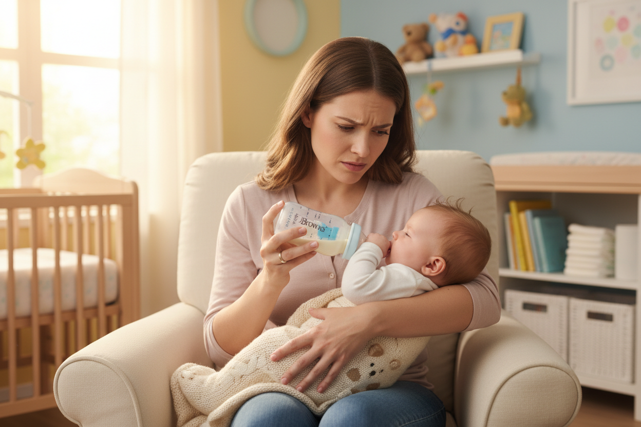 Why Your Baby Rejects Bottles After Breastfeeding (The 3 Fixes That Actually Work)