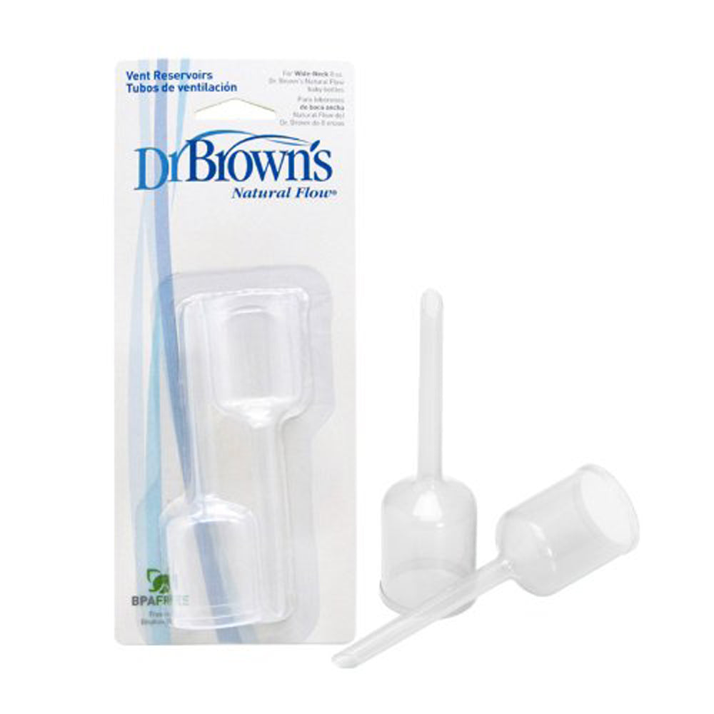 Dr Brown's Options+ Wide Neck Bottle Reservoir Tube, 240ml - 2 Pack