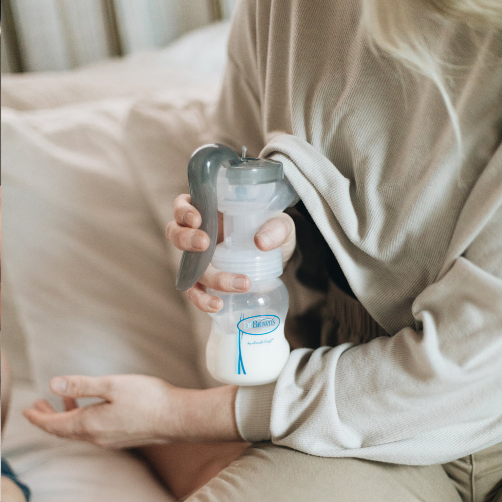 Dr Brown's Manual Breast Pump with SoftShape™ Silicone Shield — Dr
