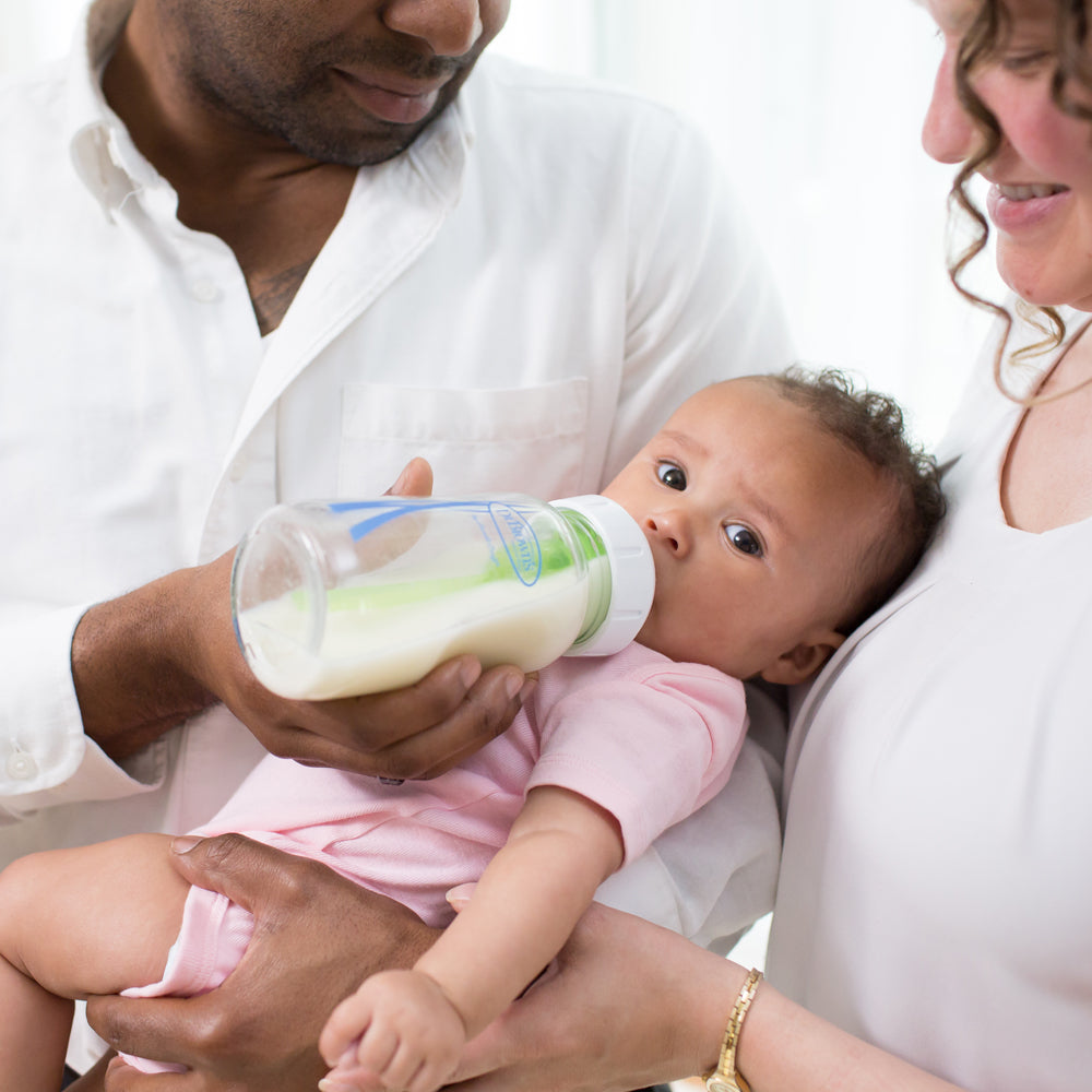 Dr Brown’s Options+ Anti Colic Wide Neck Newborn Bottle Feeding Set